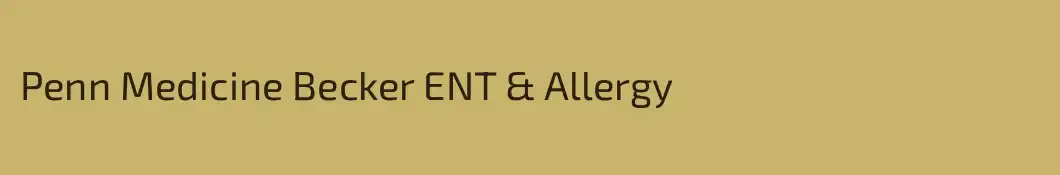 Penn Medicine Becker ENT & Allergy